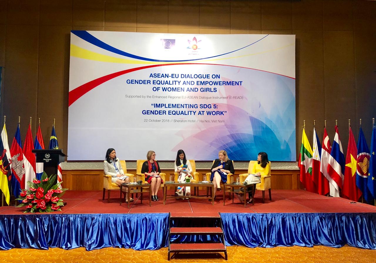 Top ASEAN EU Officials Discuss Gender Equality And Empowerment Of