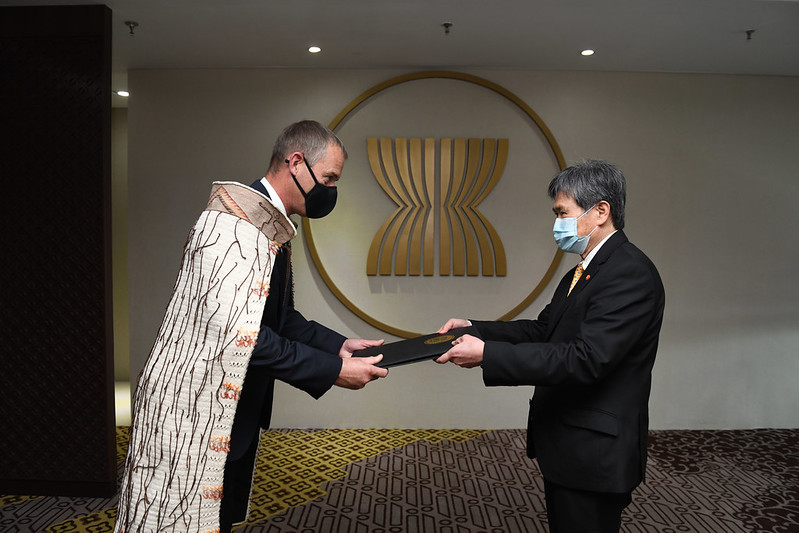 Ambassador Of New Zealand To ASEAN Presents Credentials ASEAN Main Portal