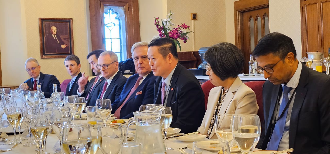 Secretary General Of Asean Attends Luncheon Hosted By Member Of House