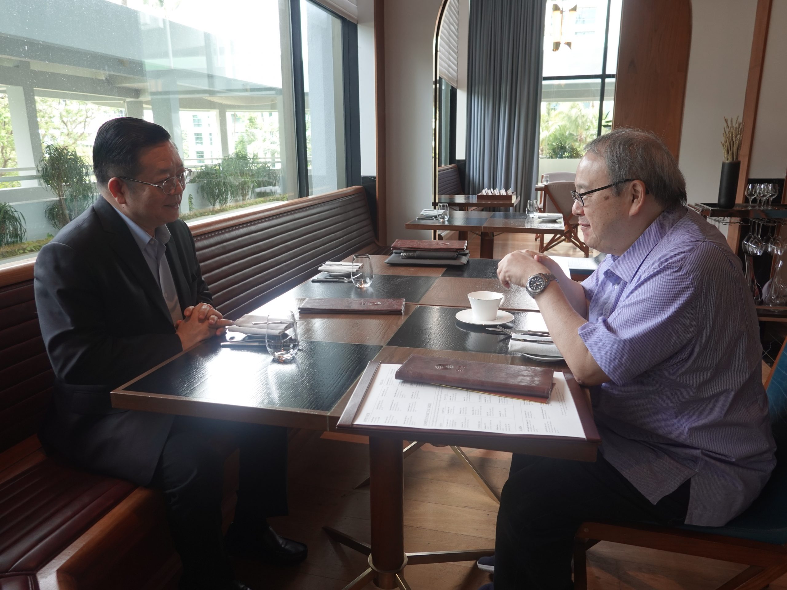 Secretary General Of Asean Meets With Senior Advisor To The Centre For