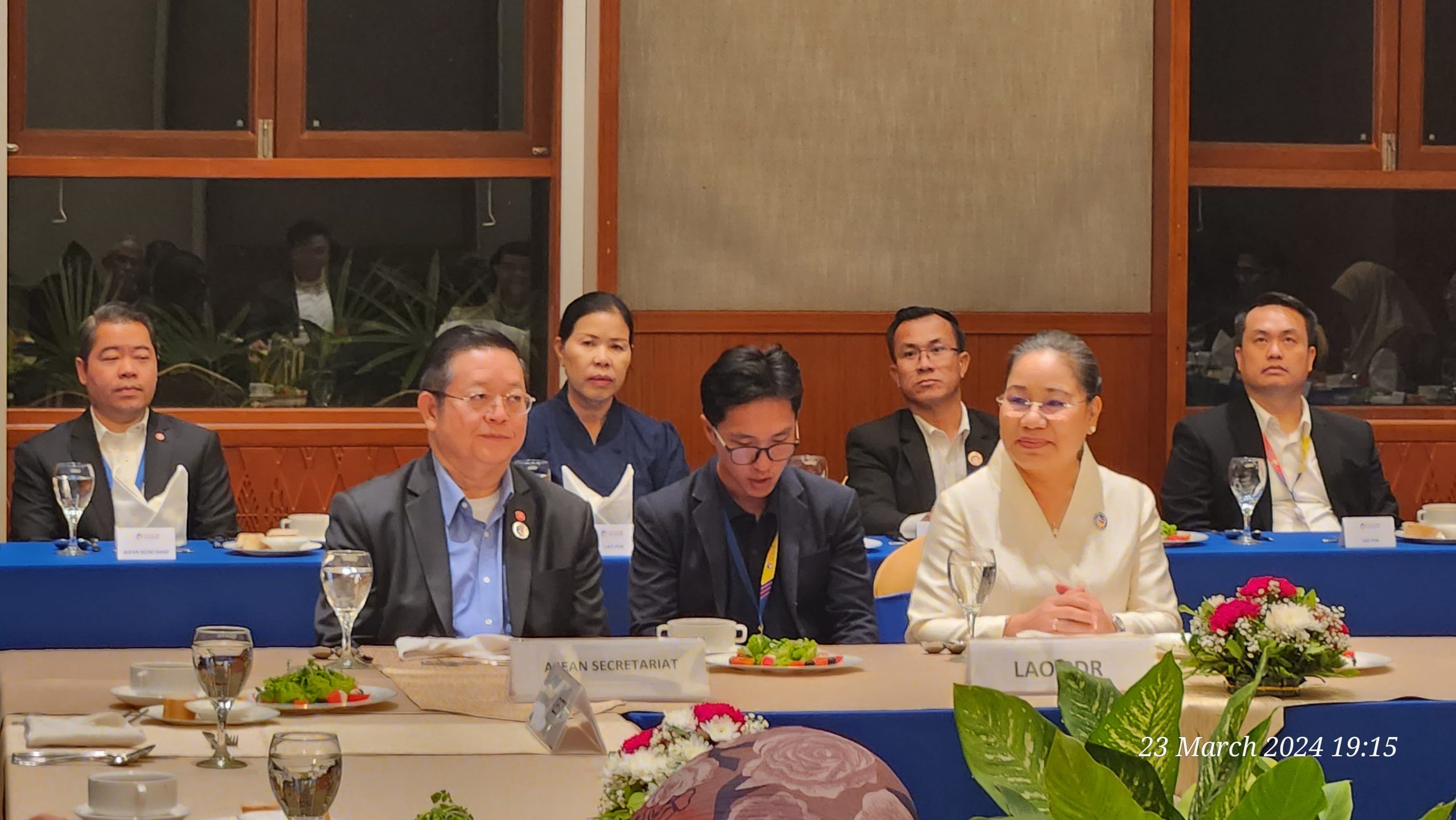 Secretary General Of Asean Attends Welcome Dinner Of St Ascc Council