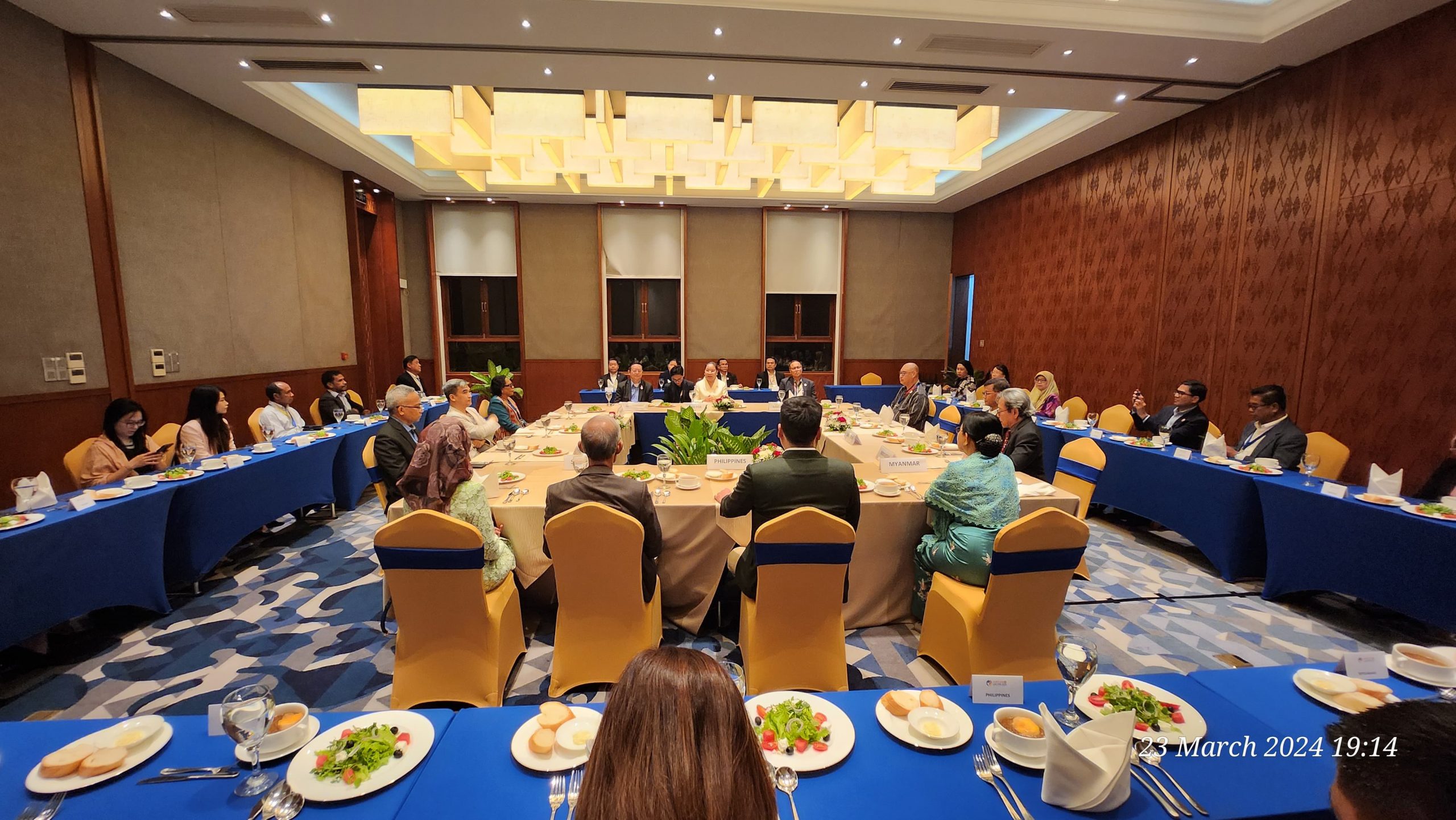 Secretary General Of Asean Attends Welcome Dinner Of St Ascc Council