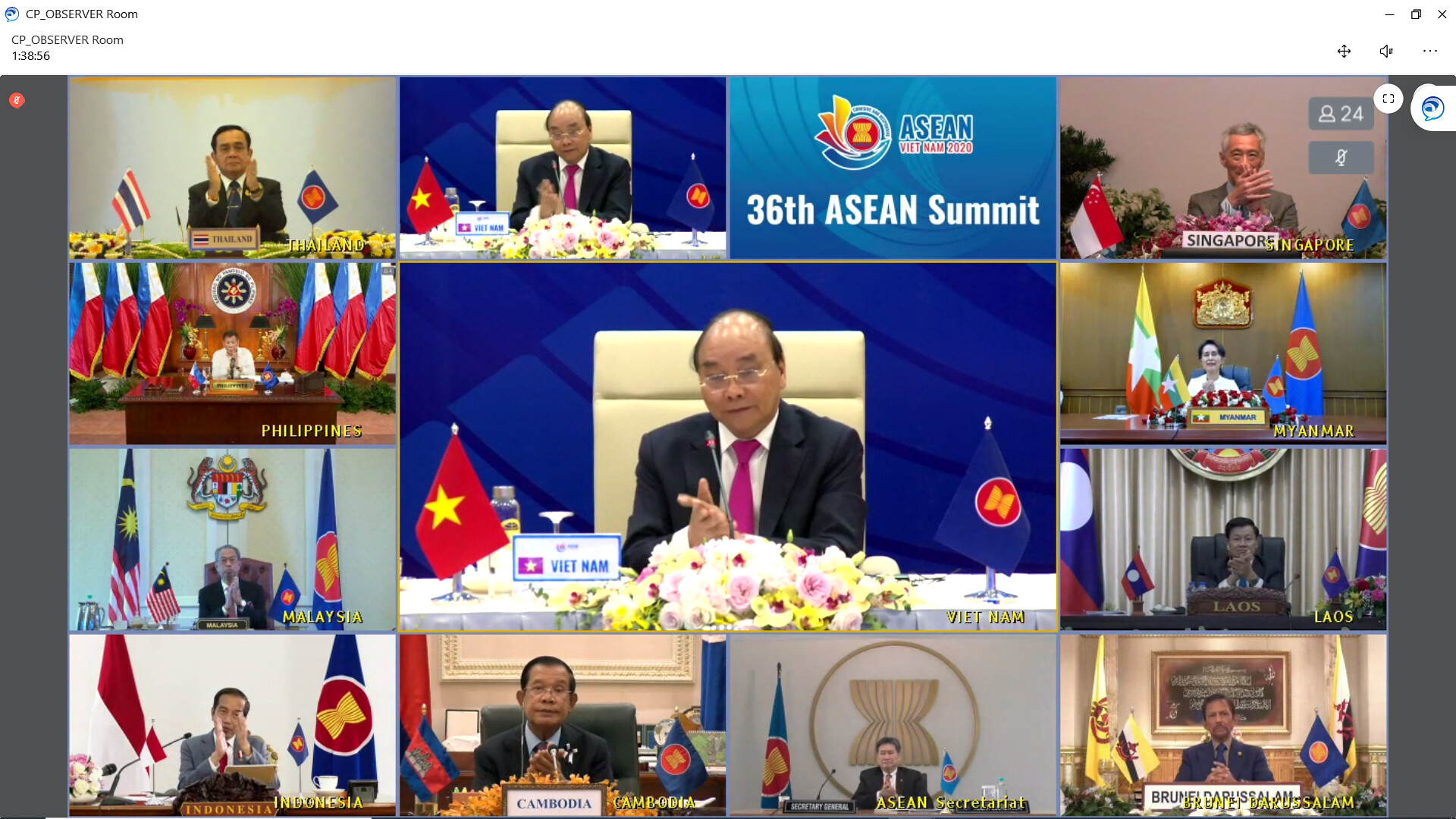 Chairmans Press Statement Of Asean Leaders Special Session At The 36th Asean Summit On Womens 4836