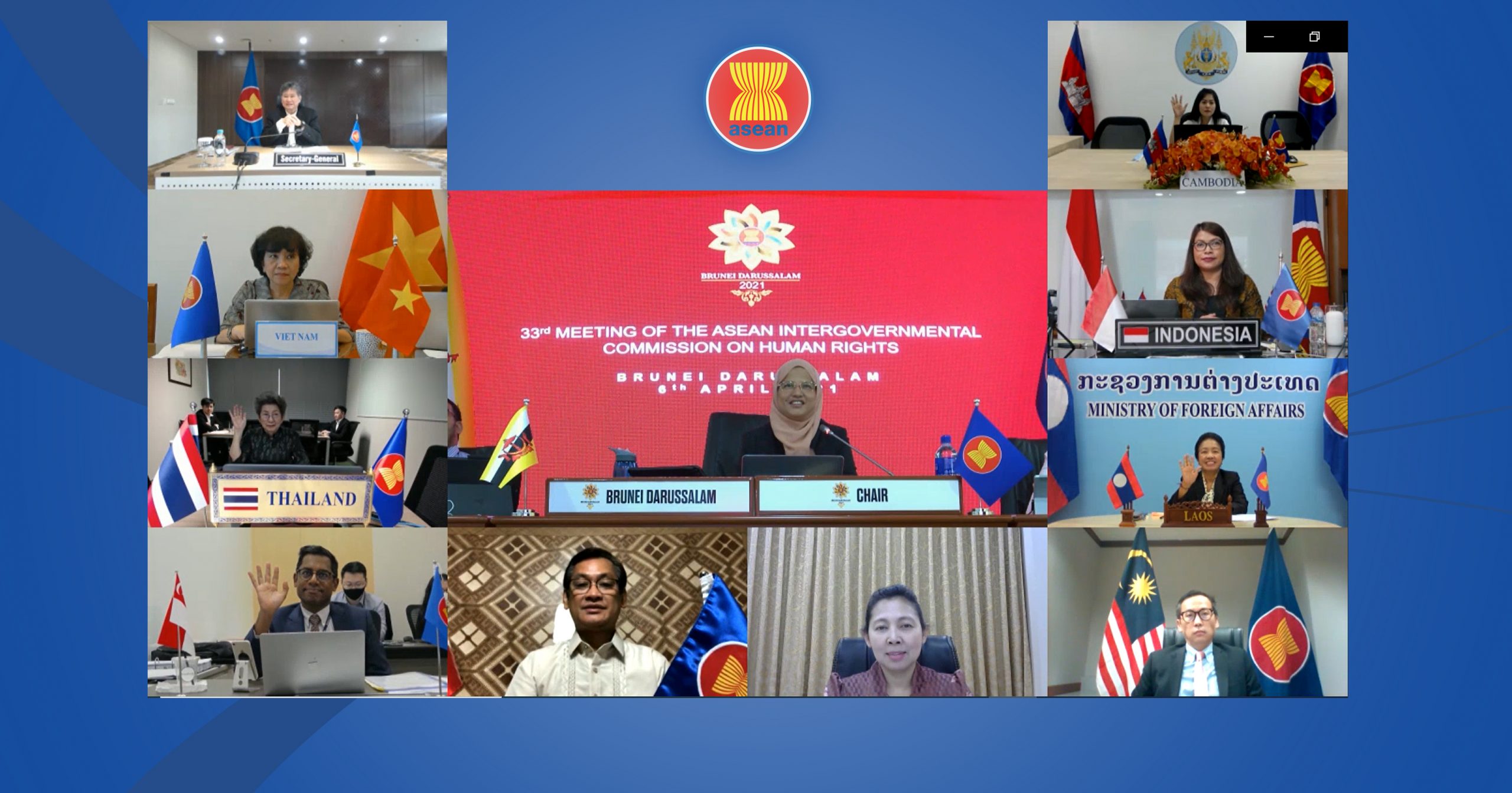 33rd Meeting Of The ASEAN Intergovernmental Commission On Human Rights ...