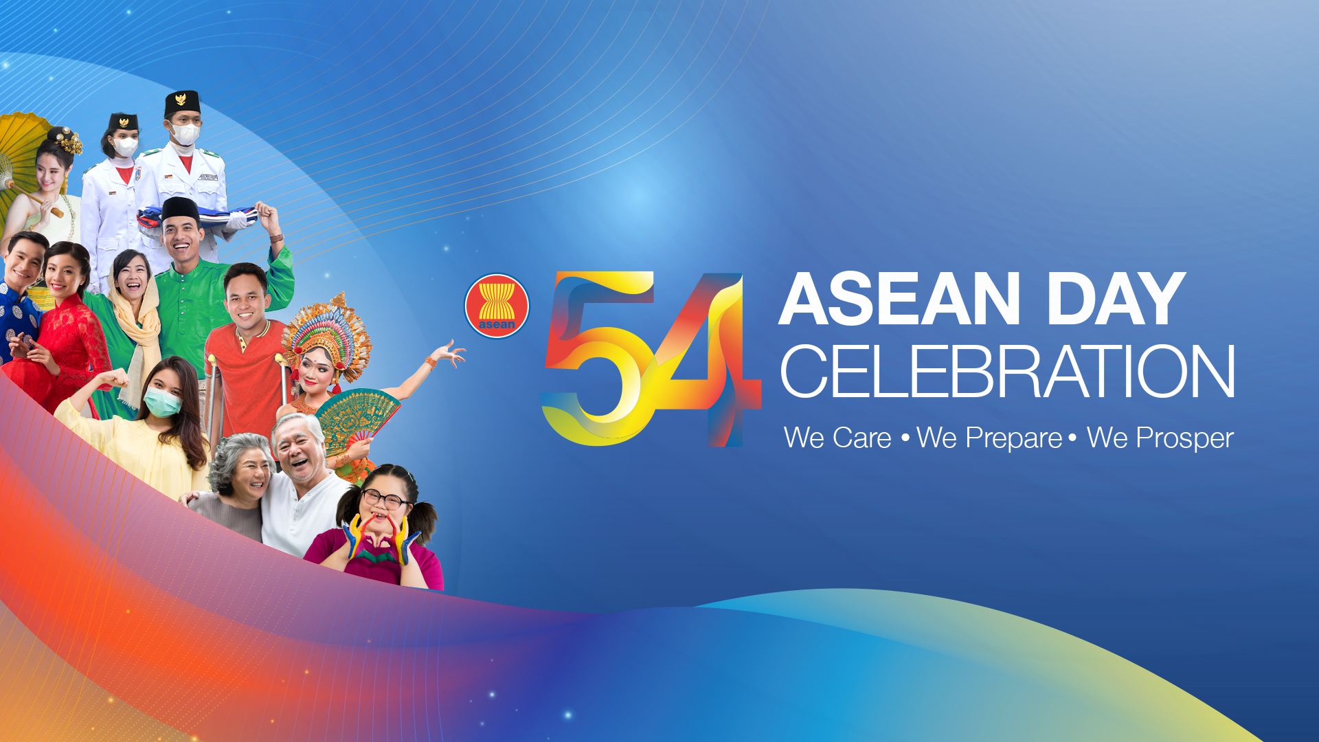 ASEAN celebrates 54th anniversary: We care, We prepare, We prosper