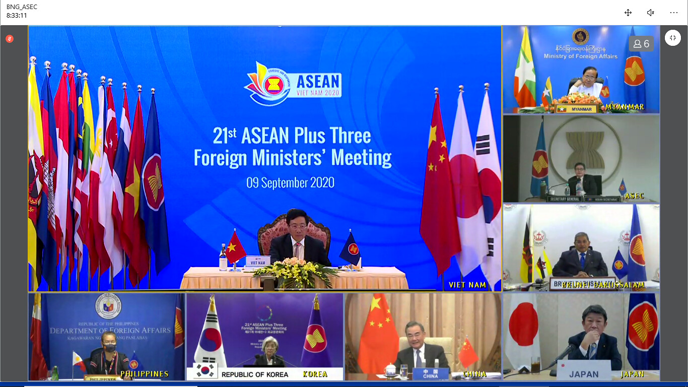 Chairmans Statement Of The 21st Asean Plus Three Foreign Ministers