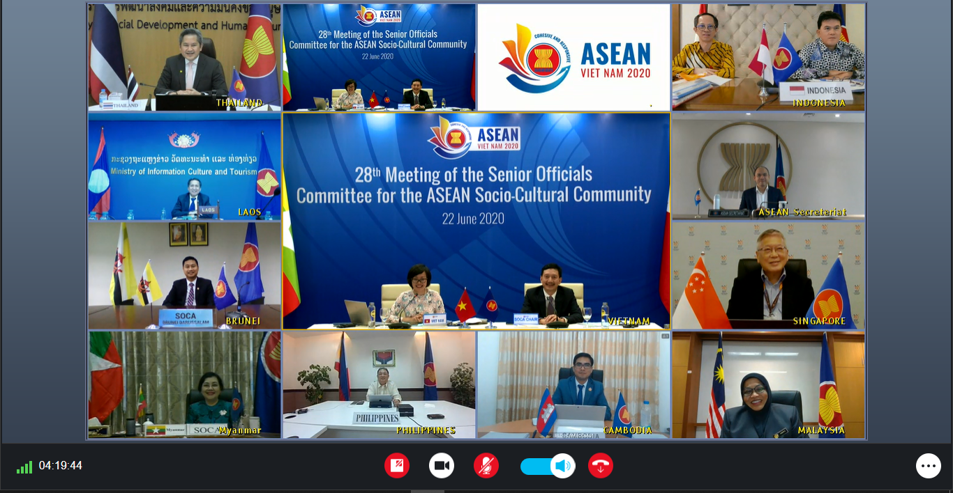 ASEAN Socio-Cultural Community Council Ministers Meet Ahead Of Summit ...