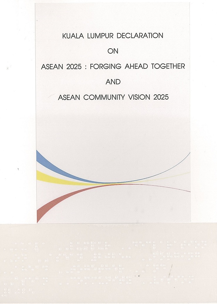 Kuala Lumpur Declaration On Asean 2025 Forging Ahead Together And Asean Community Vision 2025 1941