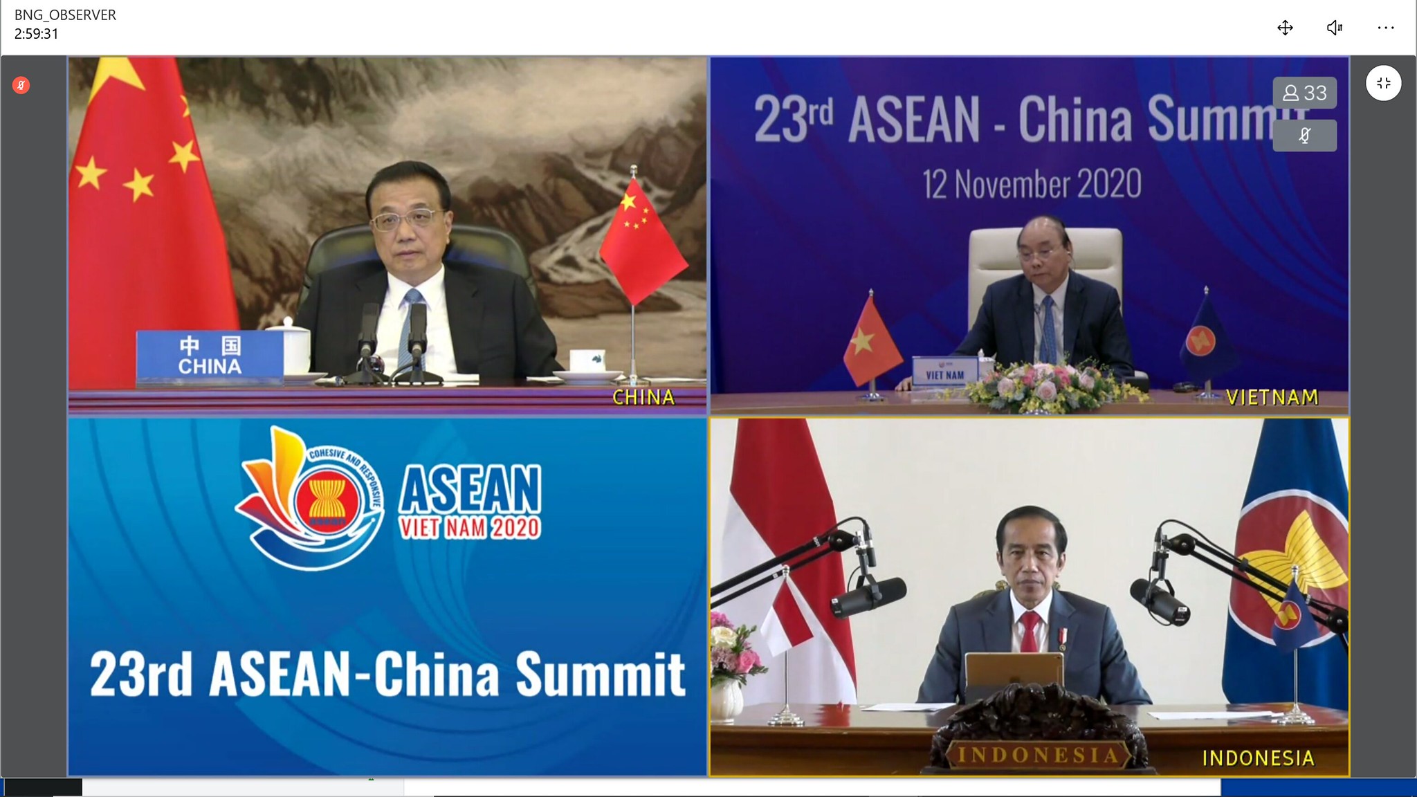 23rd ASEAN-China Summit - ASEAN Main Portal