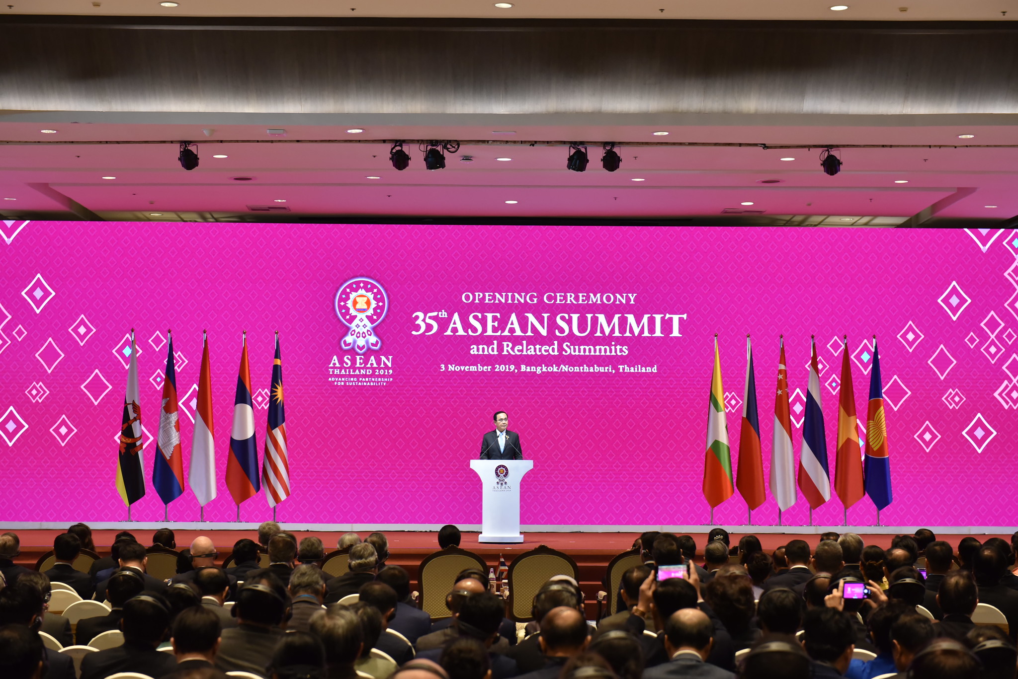 35th Asean Summit Opening Ceremony Of The 35th Asean Summit Asean