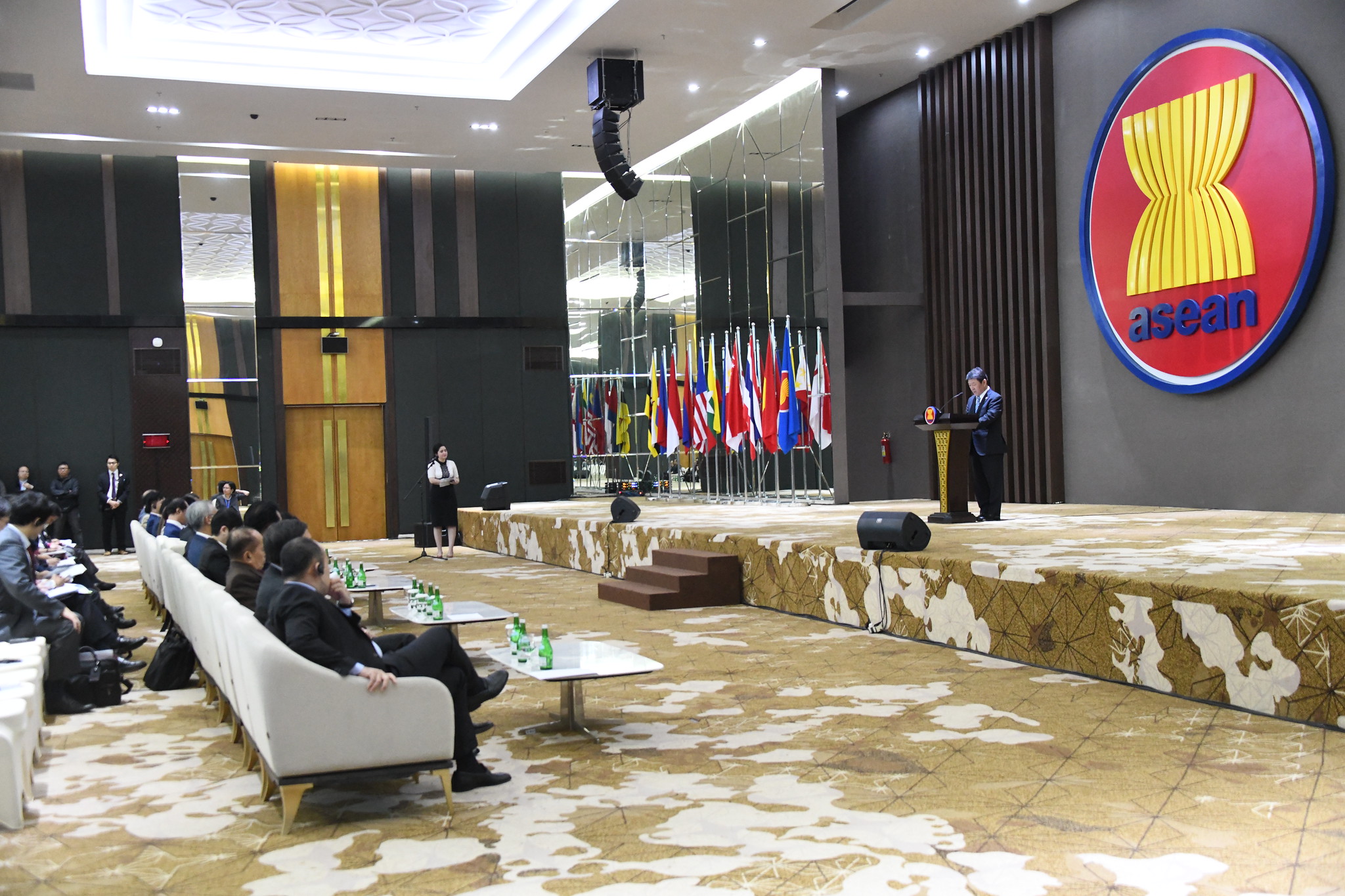 Minister For Foreign Affairs Of Japan Visits The ASEAN Secretariat ...