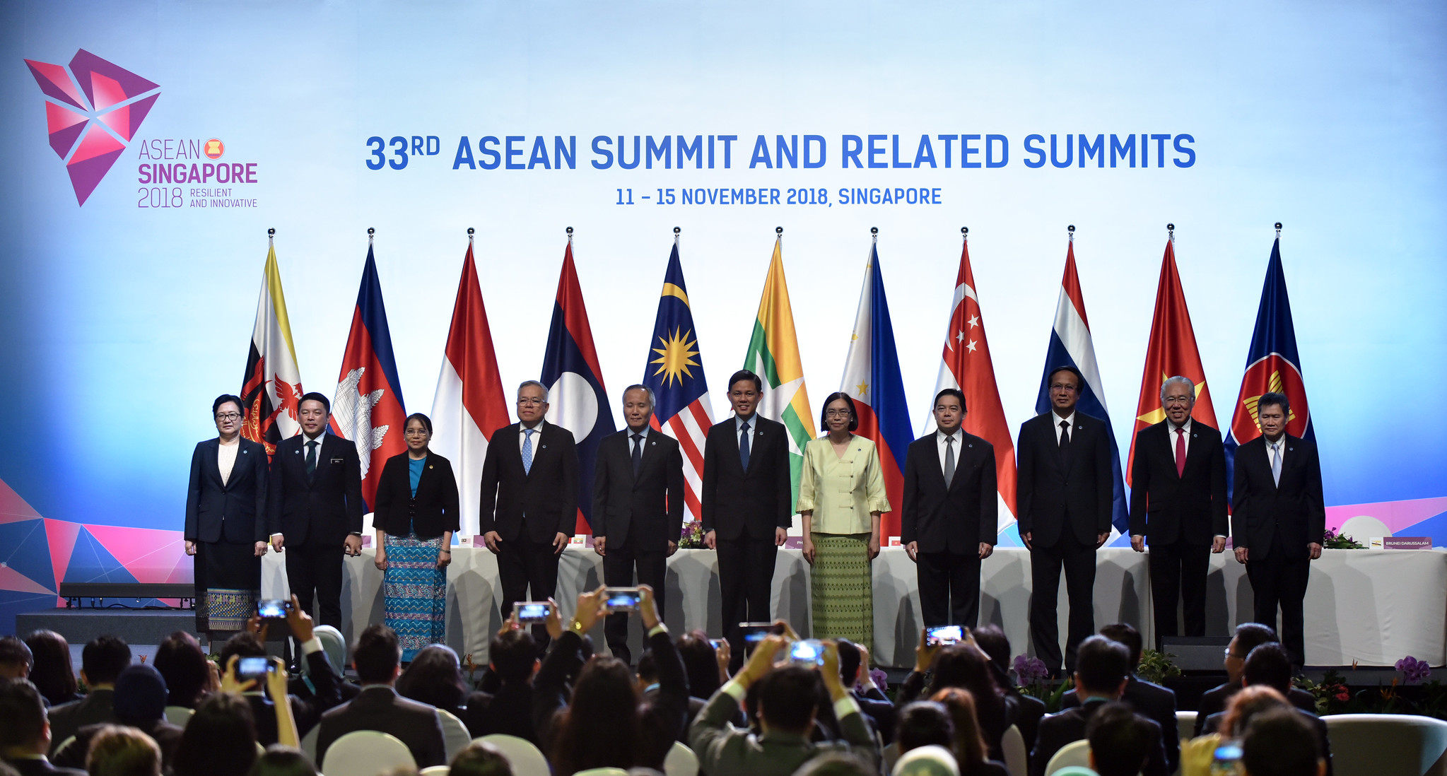 33rd ASEAN Summit - Signing Ceremony Of ASEAN Agreements - ASEAN Main ...