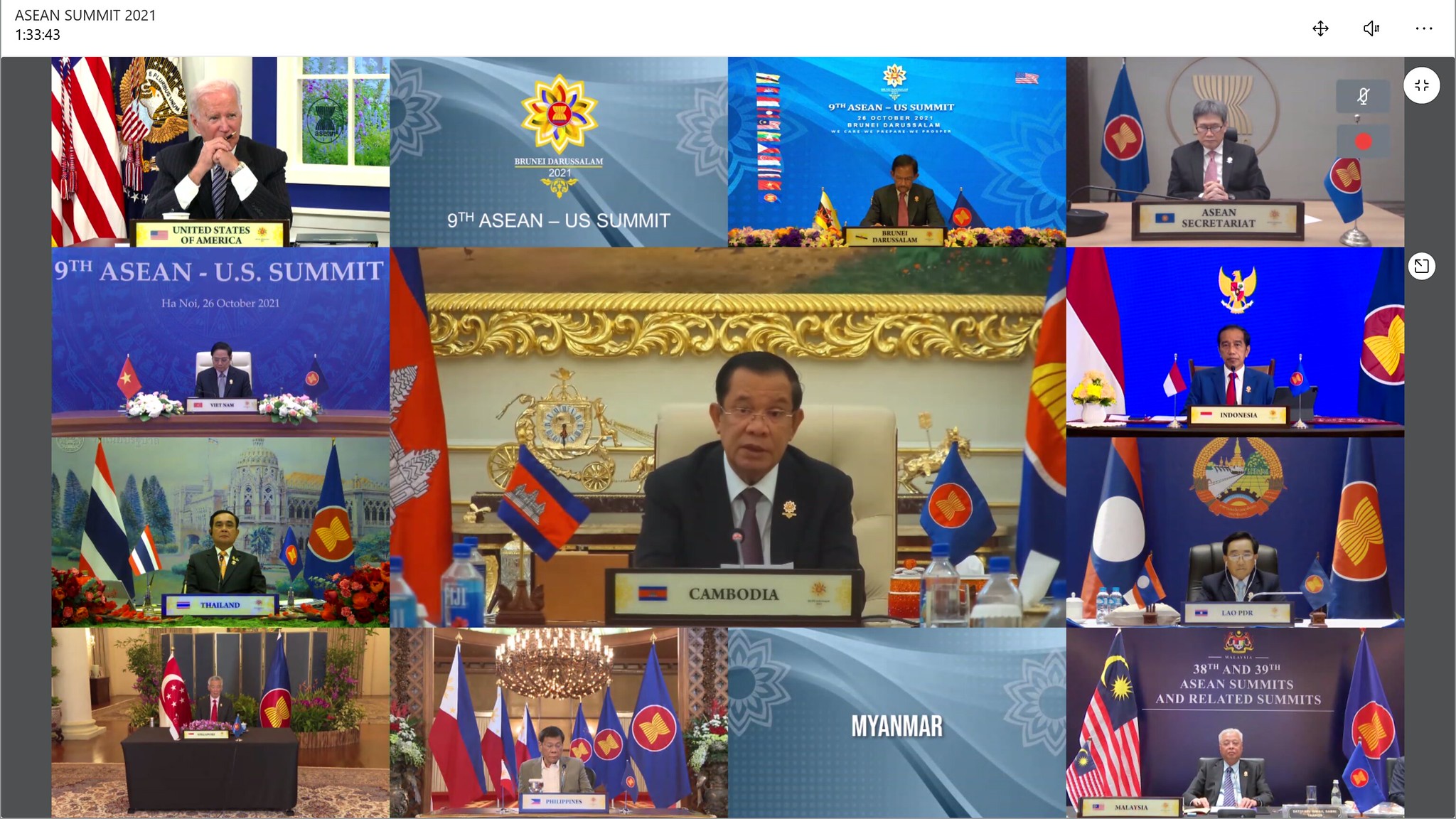 9th ASEAN- U.S. Summit - ASEAN Main Portal