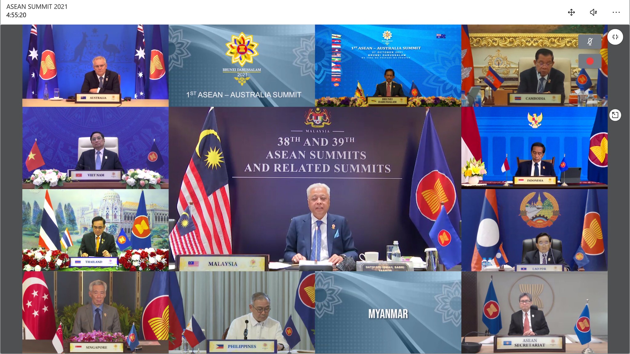 1st ASEAN Australia Summit ASEAN Main Portal