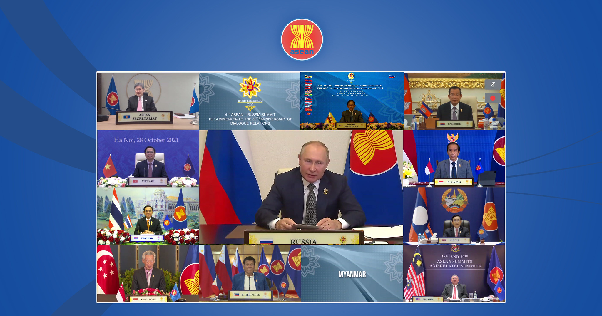 4th ASEAN - Russia Summit To Commemorate The 30th Anniversary Of ...