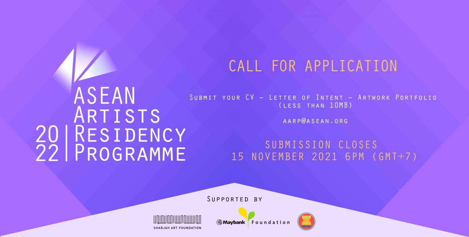 2022 ASEAN Artists Residency Programme announced ASEAN Main Portal