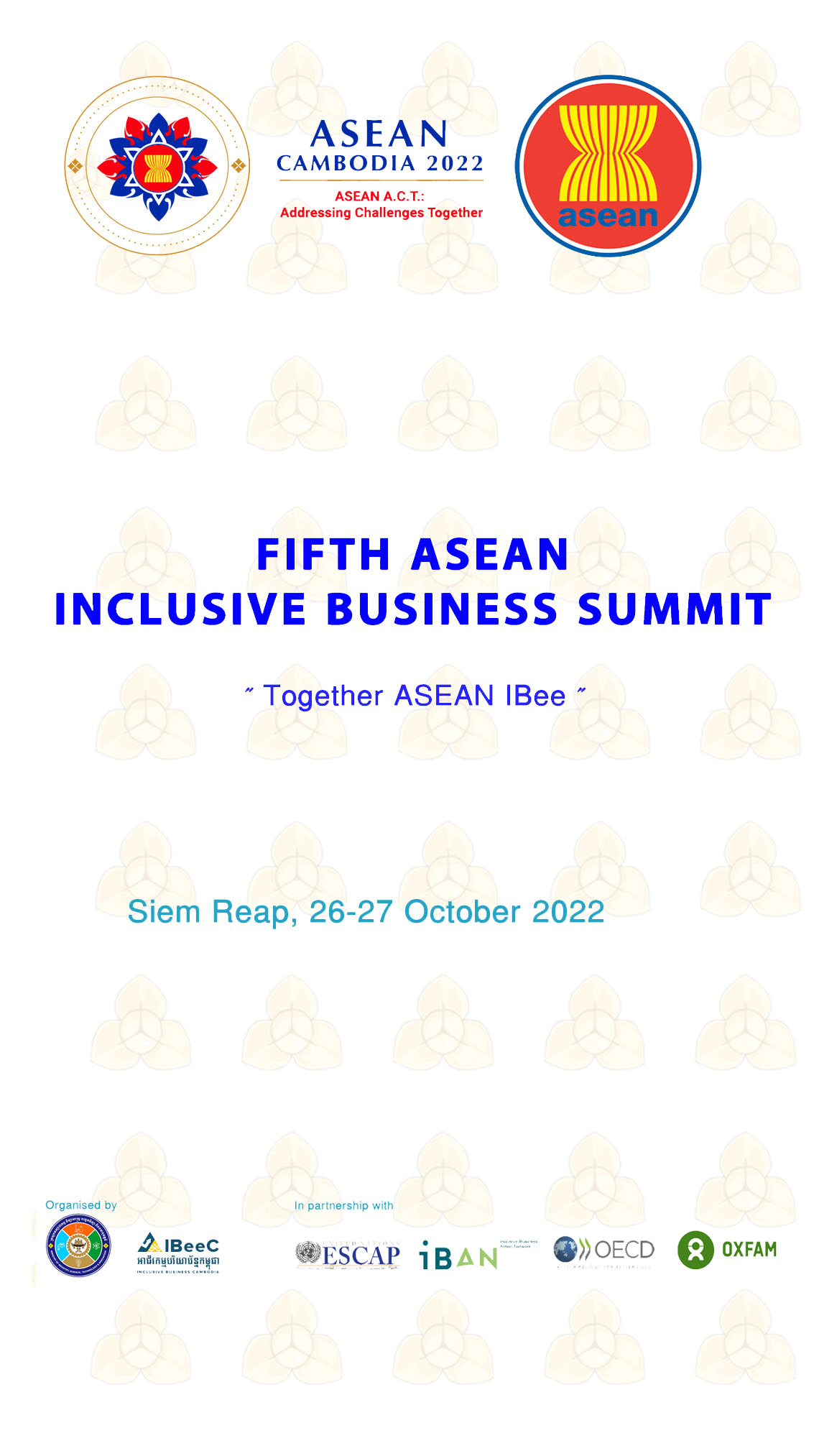 Media Advisory Announcing The Fifth ASEAN Inclusive Business Summit 26 ...