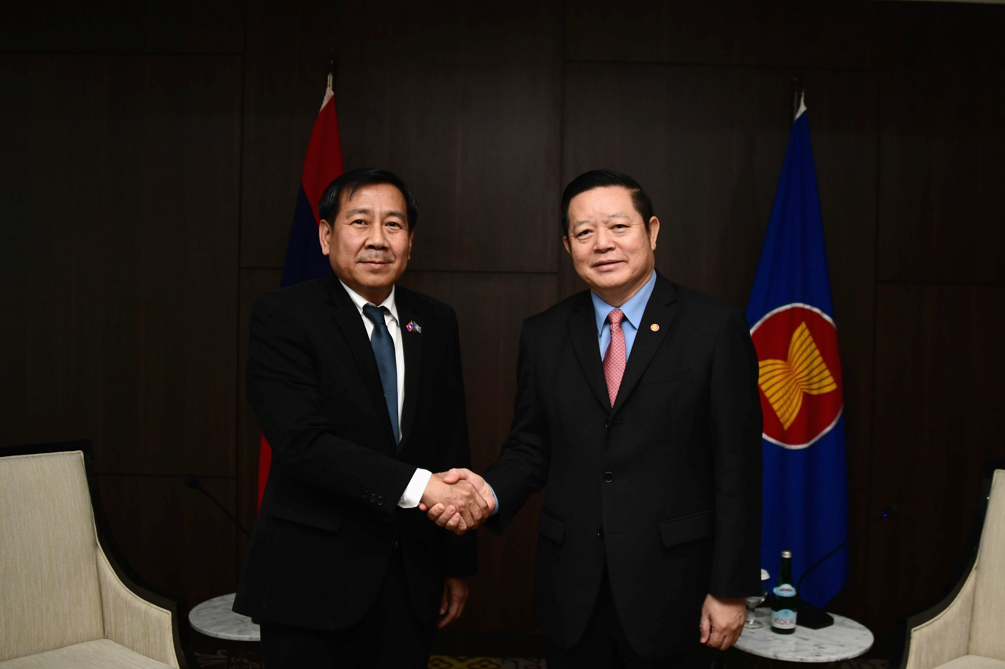 Permanent Representative Of Lao PDR To ASEAN Calls On SG - ASEAN Main ...