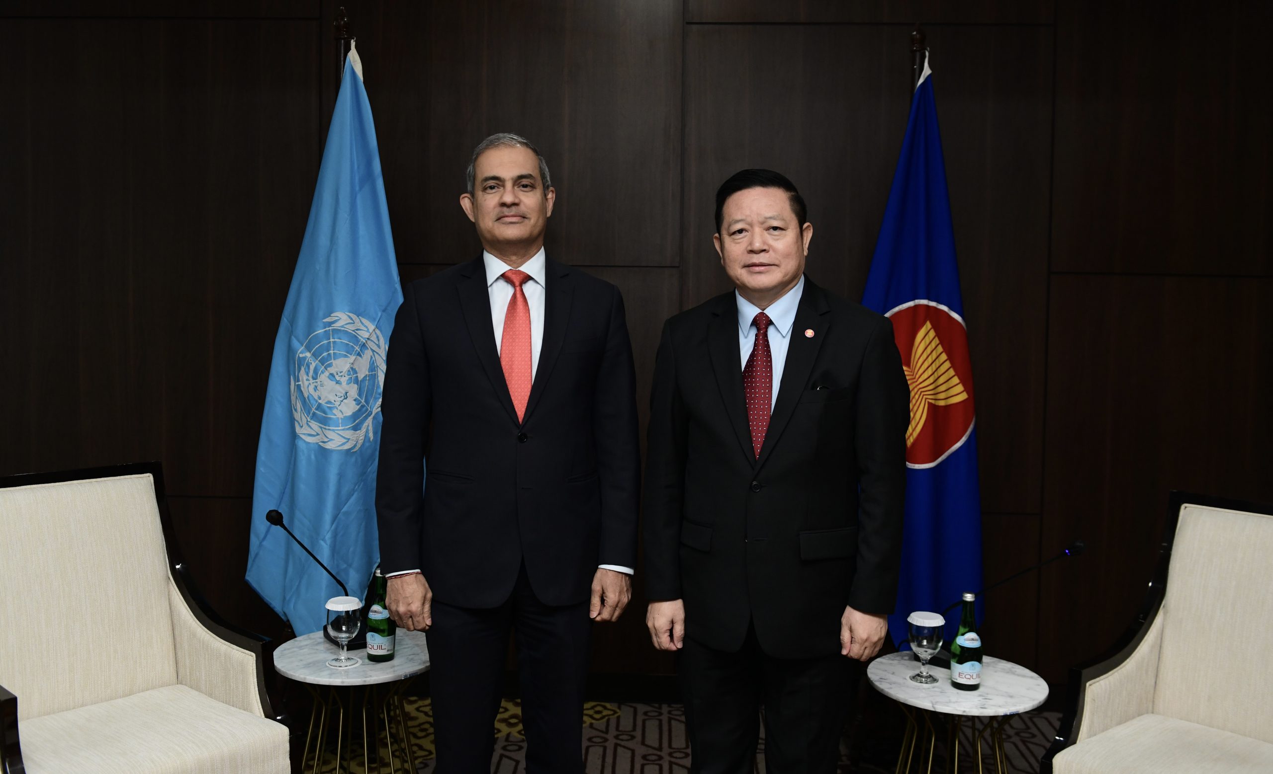 UNHCR Asia-Pacific Director Indrika Ratwatte Calls On SG - ASEAN Main ...