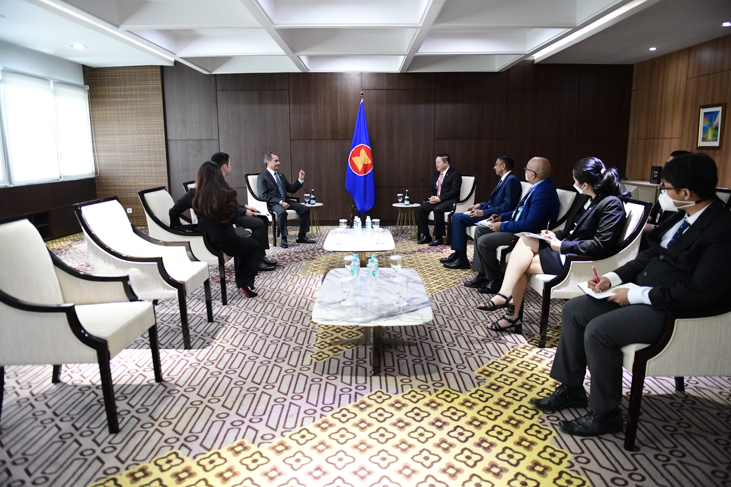 Courtesy Call On Dr. Kao Kim Hourn, Secretary-General Of ASEAN By ...