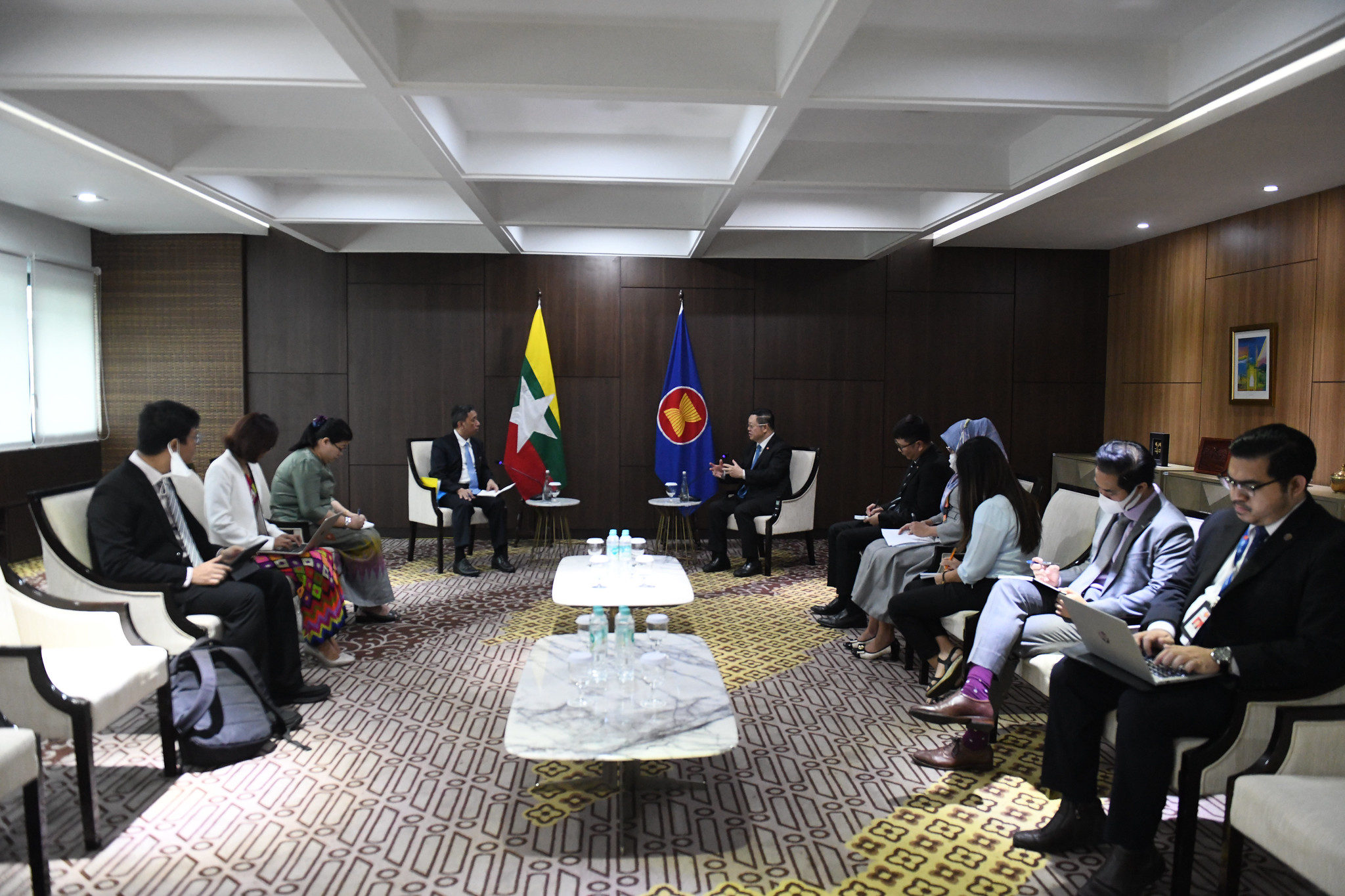 Secretary-General Of ASEAN Meets Permanent Representative Of Myanmar To ...