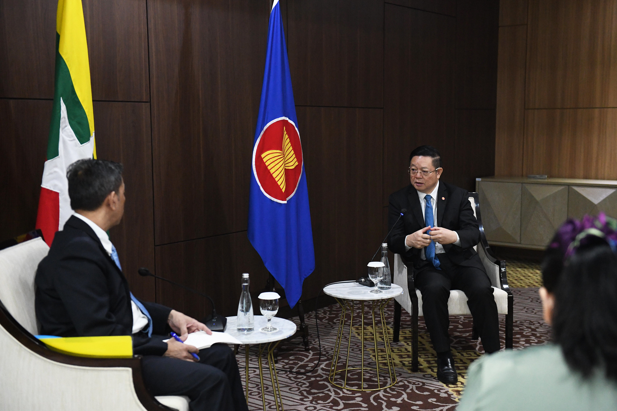 Secretary General Of Asean Meets Permanent Representative Of Myanmar To Asean Asean Main Portal