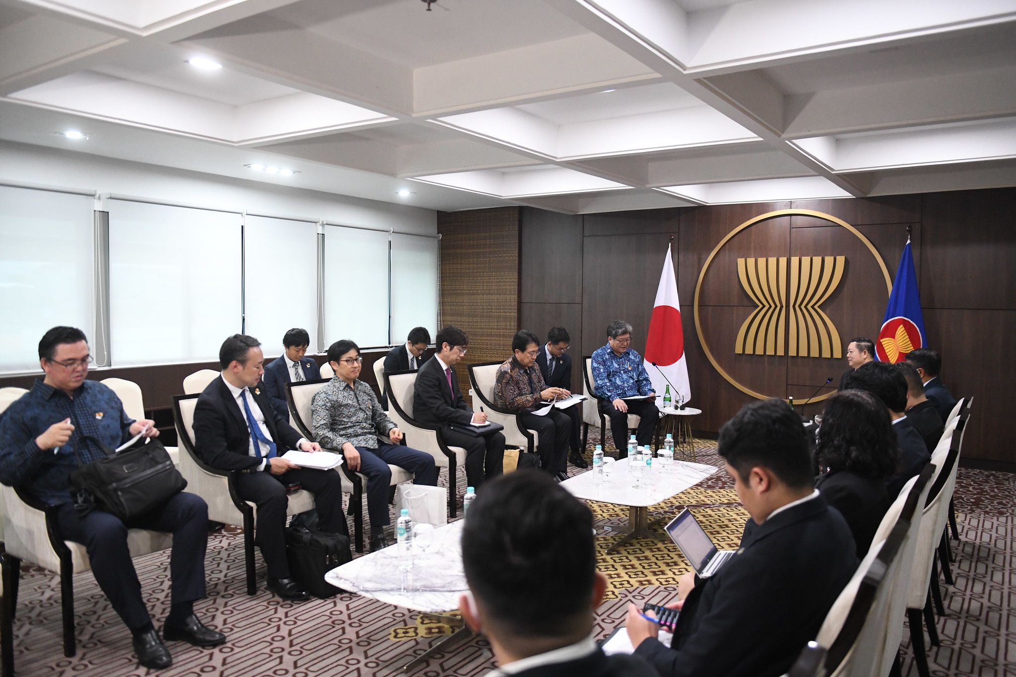 Secretary General Of Asean Receives Courtesy Call From Japans Member