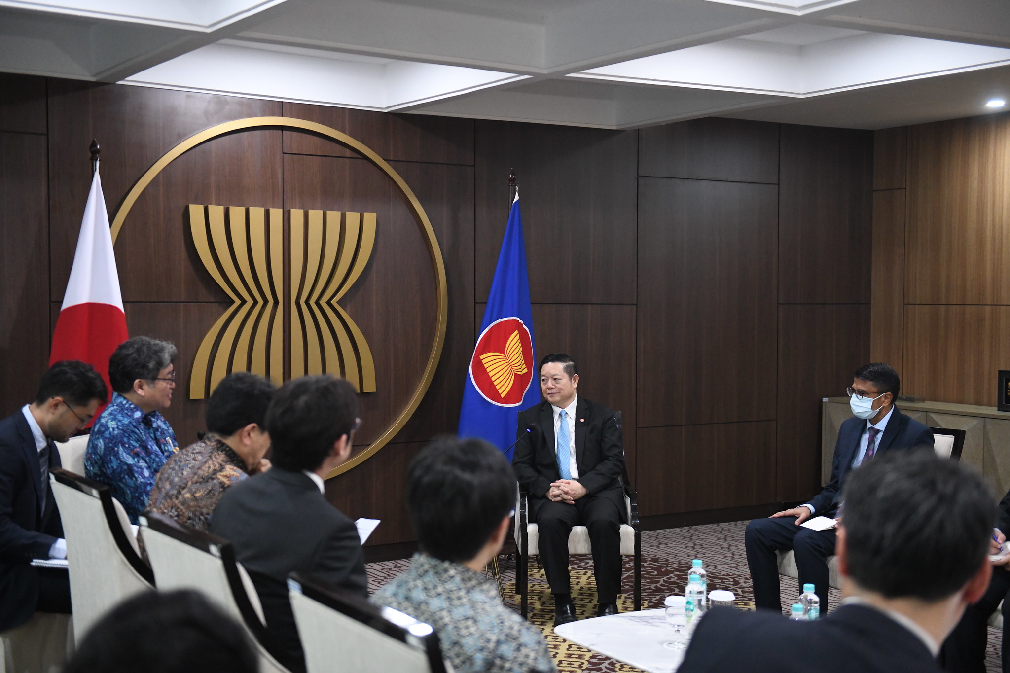 Secretary General Of Asean Receives Courtesy Call From Japans Member