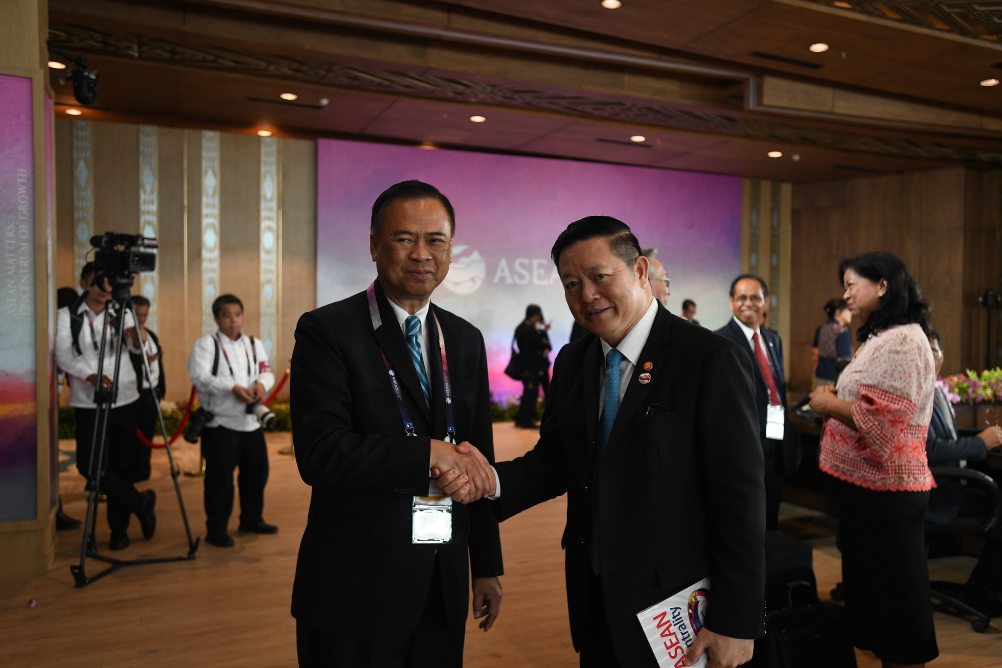 SecretaryGeneral of ASEAN attends interface with HighLevel Task Force