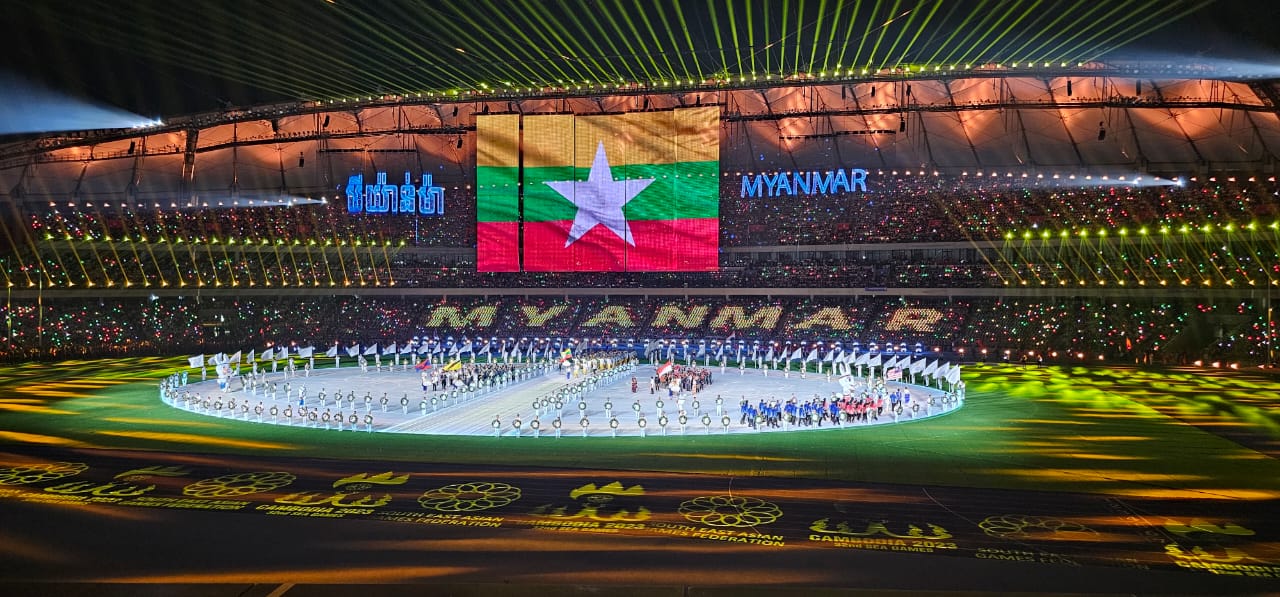 Myanmar sea games discount opening ceremony organizer