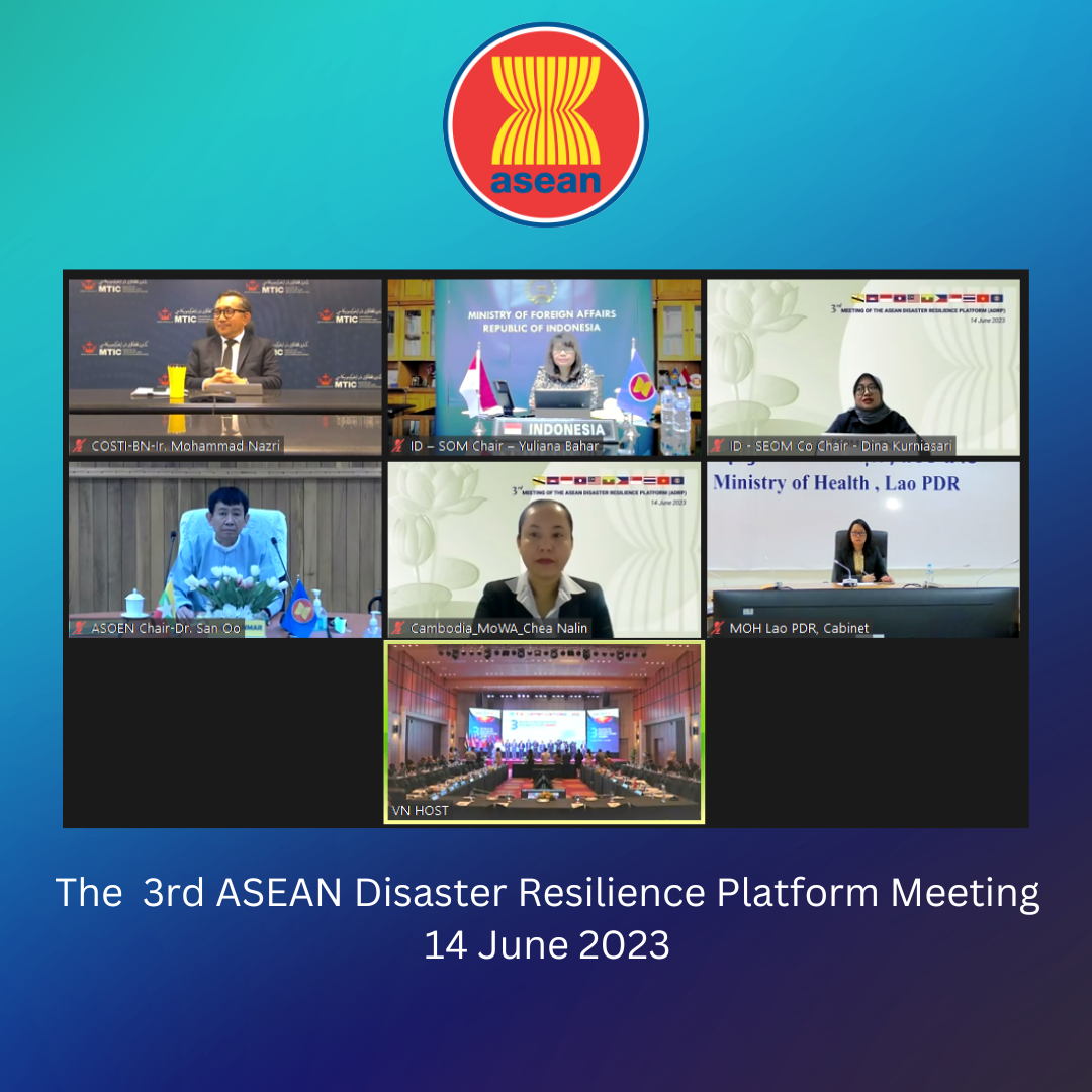 Asean Reaffirms Commitment For Stronger Anticipatory Actions And Multi Sectoral Approach To 2601