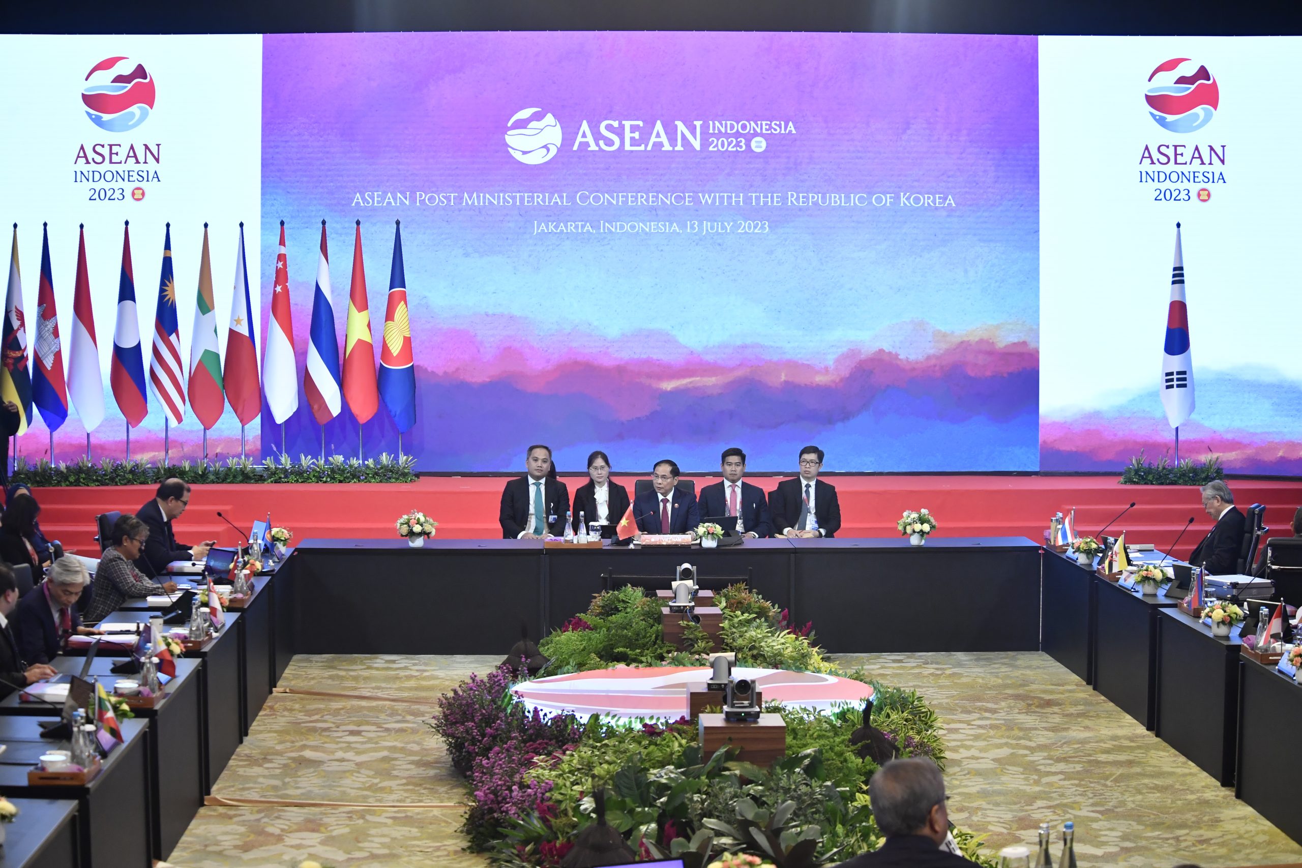 Asean Post Ministerial Conference With Rok Discusses Future Direction 