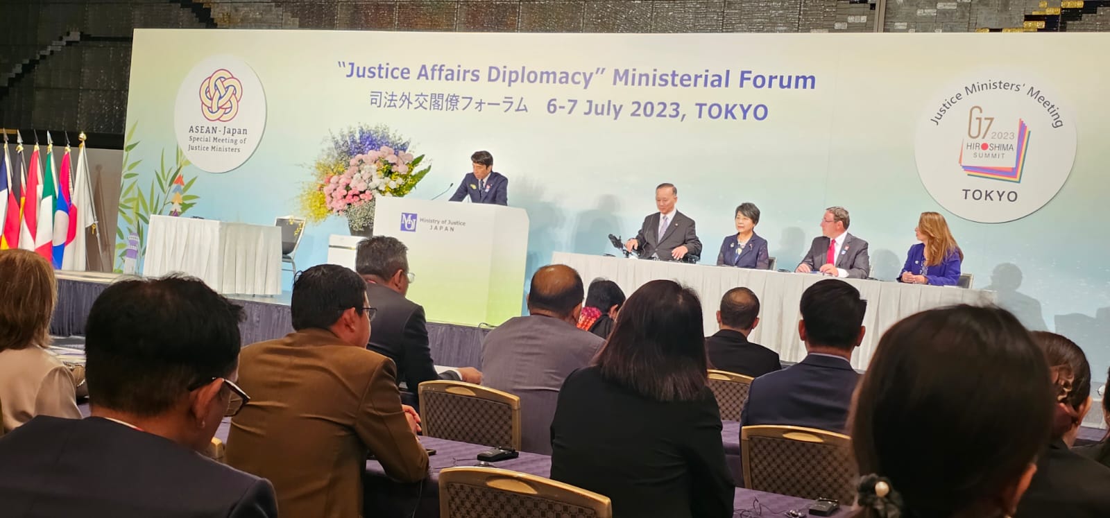 Secretary General Of Asean Attends Opening Ceremony Of Justice Affairs