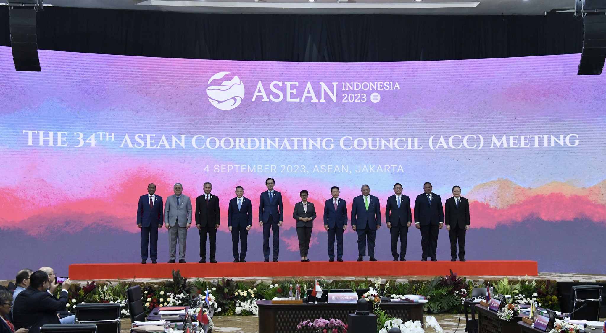 Secretary-General Of ASEAN Attends 34th ASEAN Coordinating Council ...