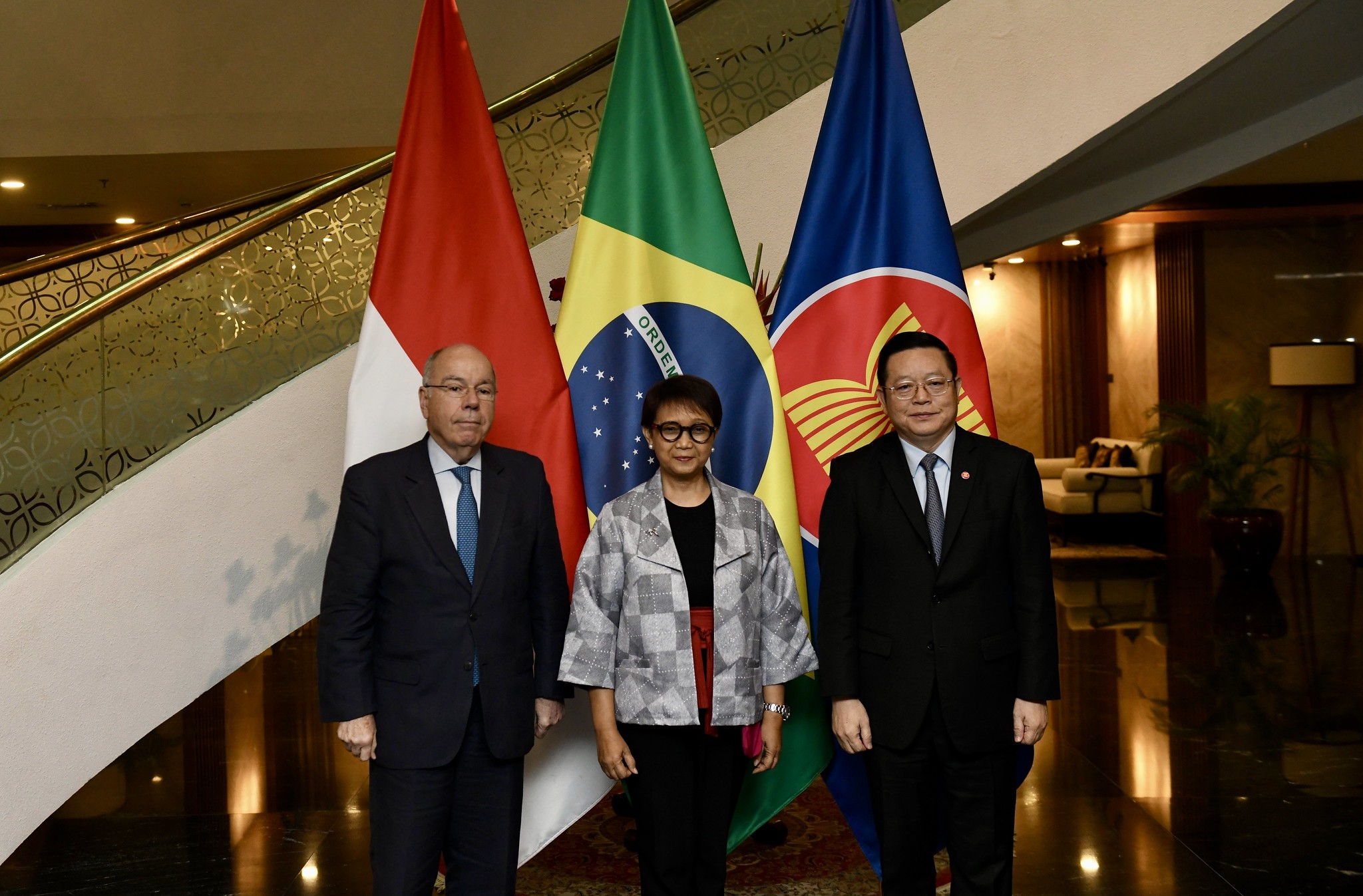 Secretary-General Of ASEAN Attends Trilateral Meeting Of Indonesia ...