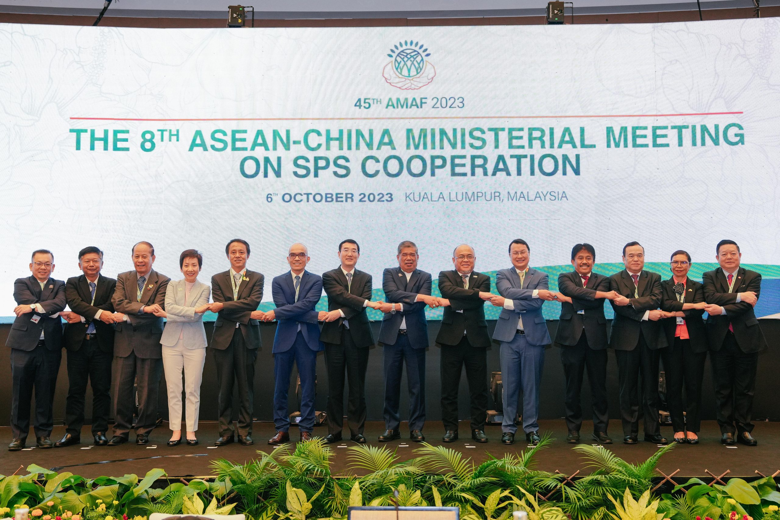 Joint Press Statement Of The Eighth Asean China Ministerial Meeting On Sanitary And 0785