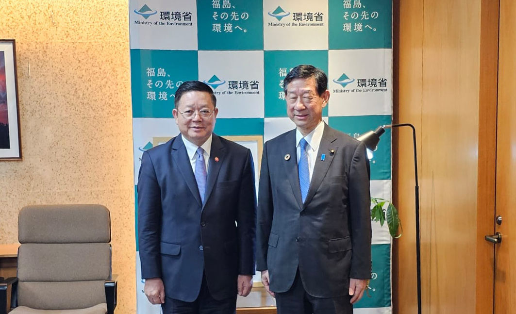 Secretary-General of ASEAN meets with Minister of Environment of Japan ...