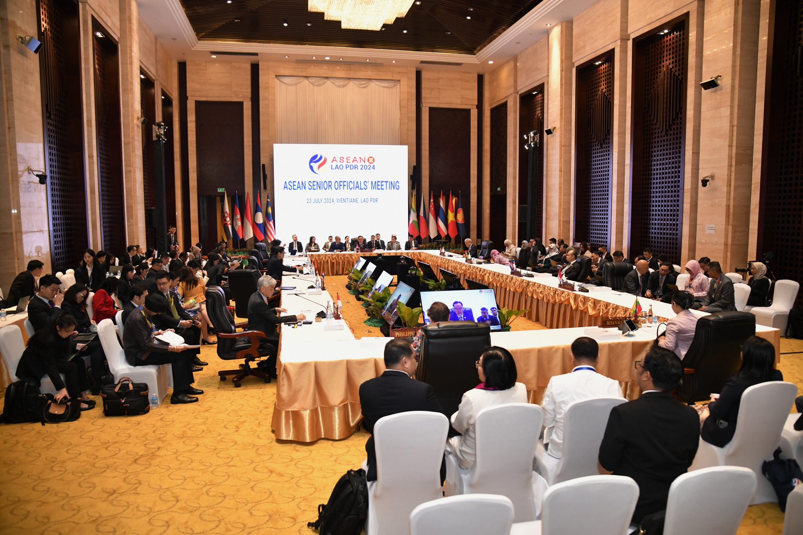 Asean Senior Officials Meeting Convenes In Vientiane Asean Main Portal