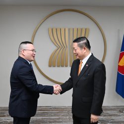 Secretary-General of ASEAN Meets with Vice President of Huawei Asia Pacific