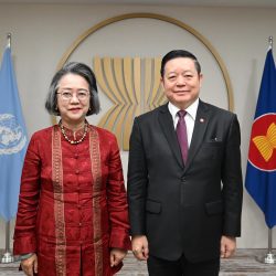 Secretary-General of ASEAN meets with Under-Secretary-General of the United Nations and Executive Secretary of the United Nations Economic and Social Commission for Asia and the Pacific (UN ESCAP)