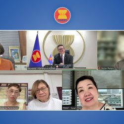 Secretary-General of ASEAN meets virtually with President of Ramon Magsaysay Award Foundation (RMAF)