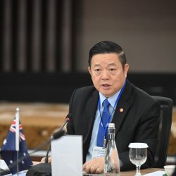 Secretary-General of ASEAN delivers remarks at the 19th ERIA Governing Board Meeting in Jakarta