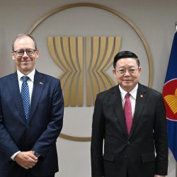 Secretary-General of ASEAN receives farewell call by outgoing Ambassador of Switzerland to ASEAN
