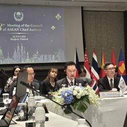 Deputy Secretary-General for Community and Corporate Affairs Addresses the 13th Council of ASEAN Chief Justices (CACJ) Meeting