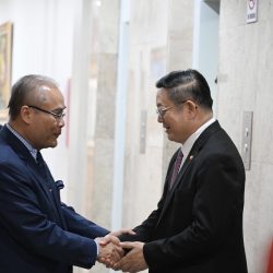 Secretary-General of ASEAN takes part in recording for upcoming AIPACast episode ahead of 59th Anniversary of ASEAN