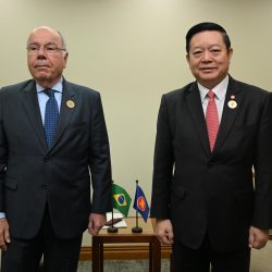 Secretary-General of ASEAN Meets with Foreign Minister of Brazil