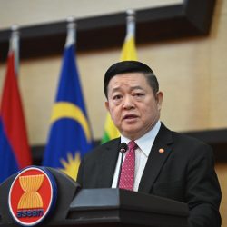 Secretary-General of ASEAN Briefs the Diplomatic Corps and the Media on Key Outcomes of the 59th ASEAN Foreign Ministers’ Meeting and Related Meetings, in Manila