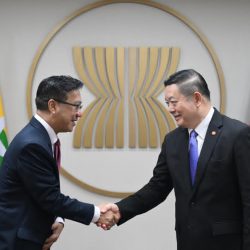 Secretary-General of ASEAN meets with the Chargé d’Affaires of the Permanent Mission of the Republic of the Union of Myanmar to ASEAN