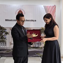 Deputy Secretary-General of ASEAN for the ASEAN Political-Security Community Meets with the Minister of Justice of Timor-Leste