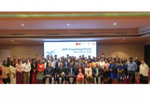 JAIF Coaching Clinic Strengthens Timor-Leste’s Capacity for ASEAN Cooperation Projects